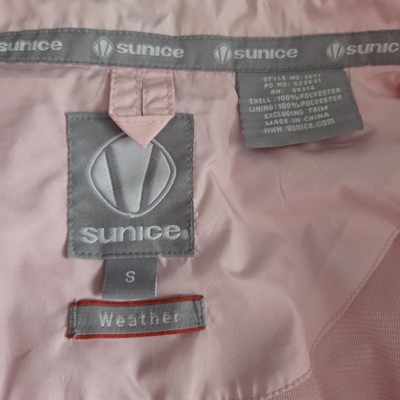 Sunice Light Pink Jacket Size S - Picture 8 of 9